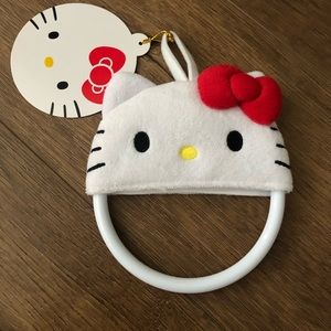 One Left! HELLO KITTY-NWT Small Towel Holder